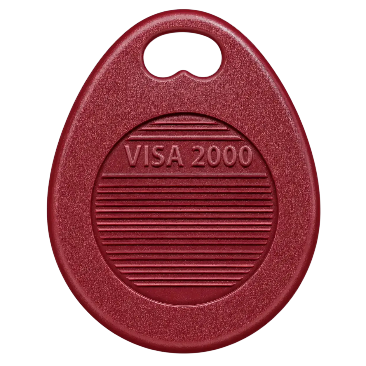 Copie de badge d’immeuble Visa 2000 rouge