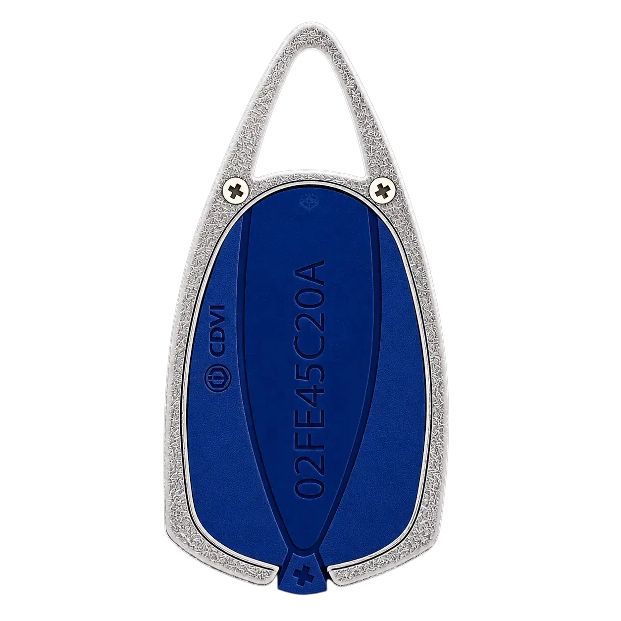 Double de badge VIGIK CDVI bleu pour porte d’immeuble